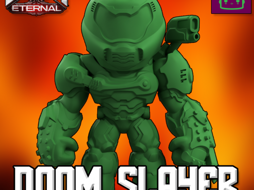 DOOM ETERNAL DOOM SLAYER COLLECTIBLE FIGURINE