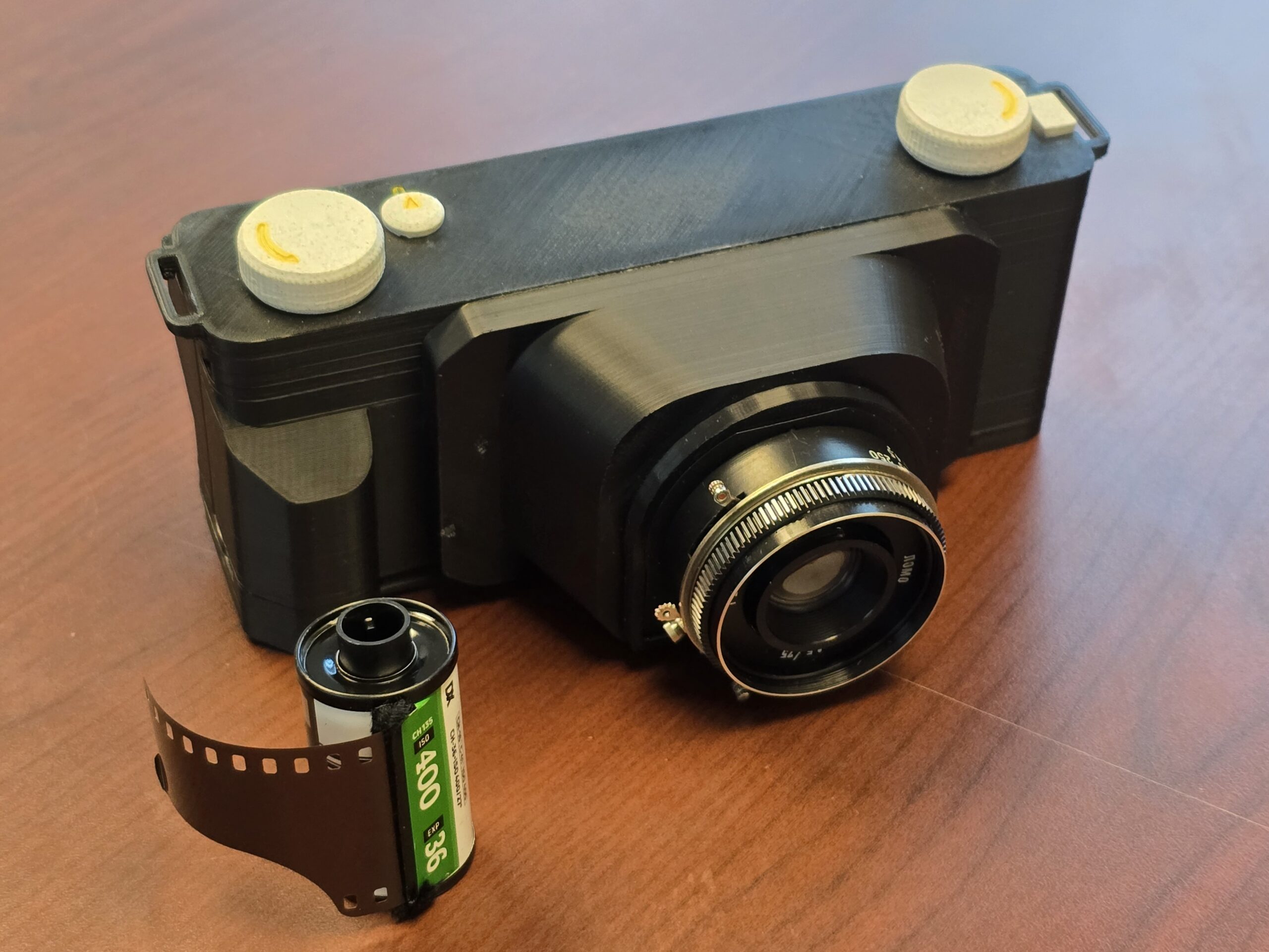 Infidex 176 – 3D printed Panoramic 35mm Camera